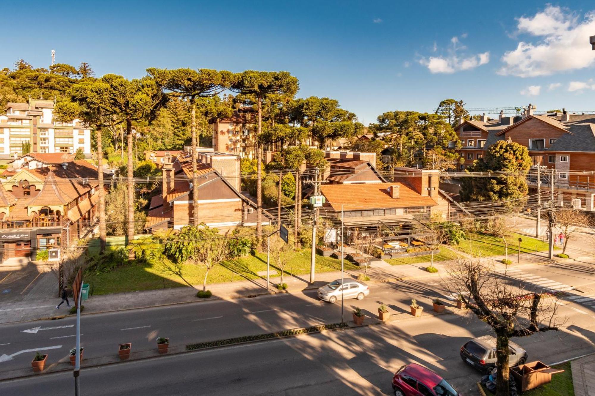 A Apenas 300 Mts Da Rua Coberta, No Exclusivo Via Florida Appartement Gramado Buitenkant foto