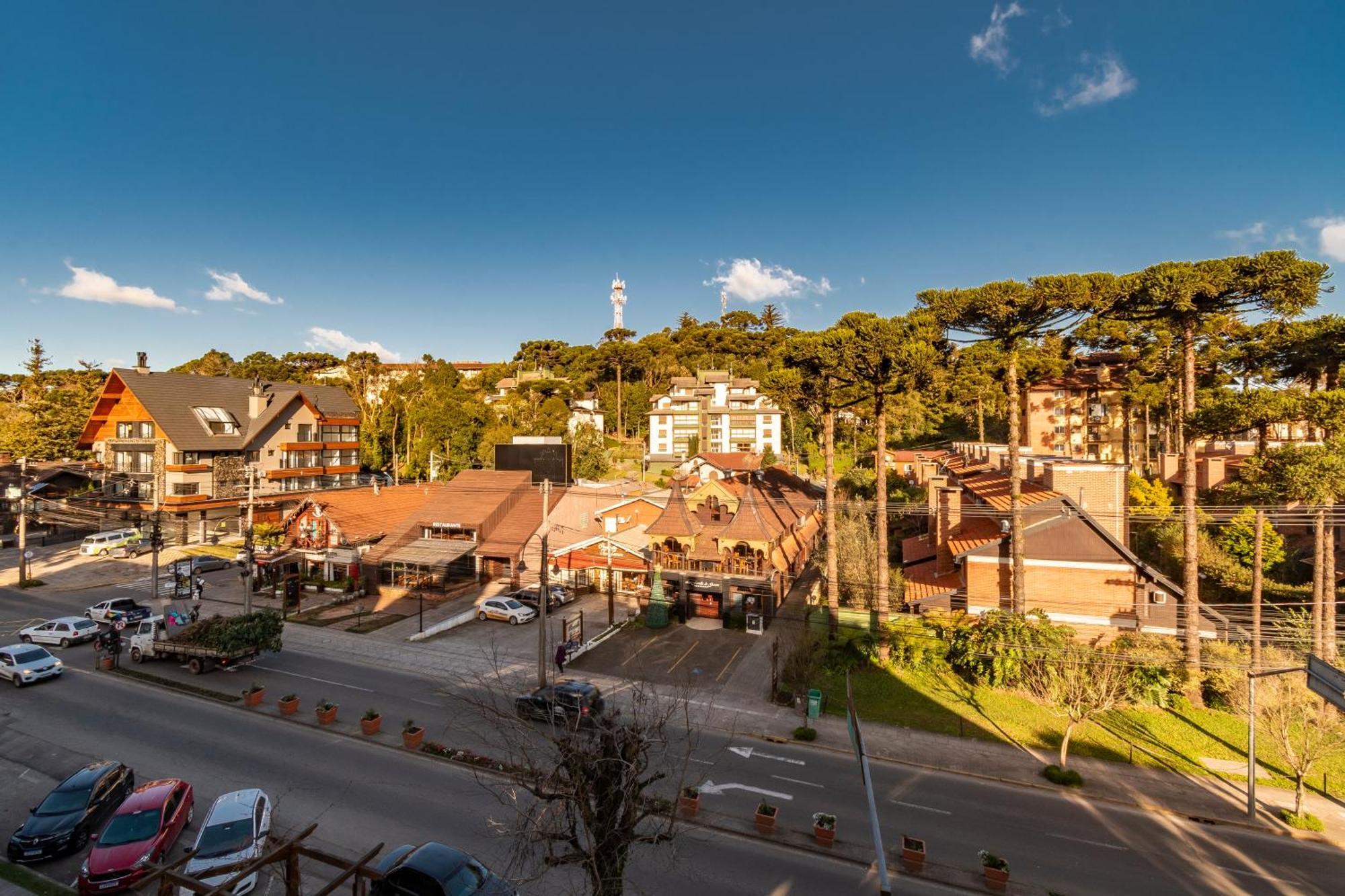 A Apenas 300 Mts Da Rua Coberta, No Exclusivo Via Florida Appartement Gramado Buitenkant foto