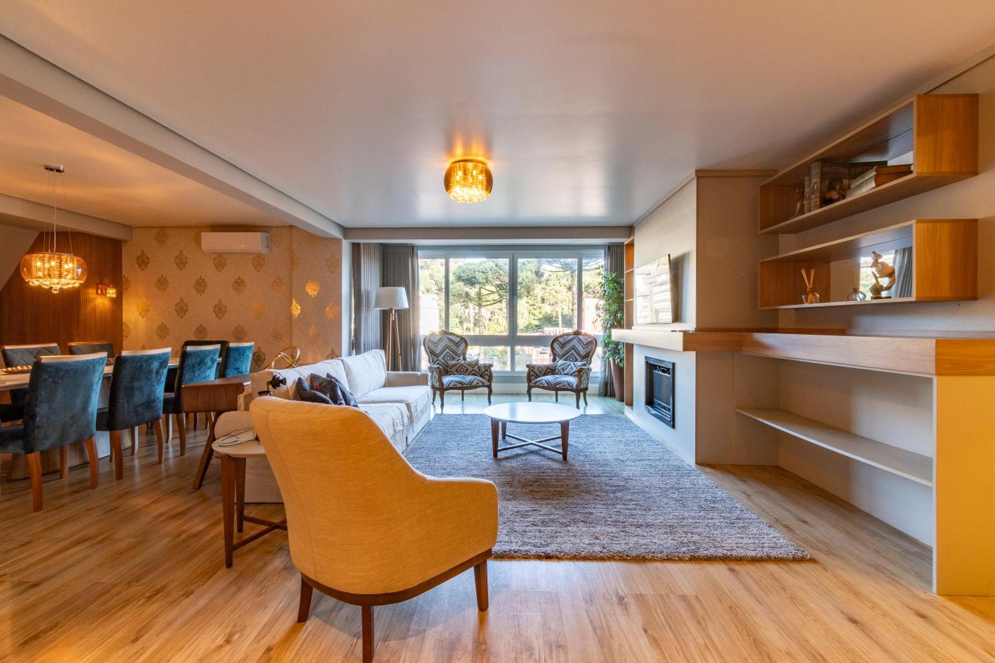 A Apenas 300 Mts Da Rua Coberta, No Exclusivo Via Florida Appartement Gramado Buitenkant foto