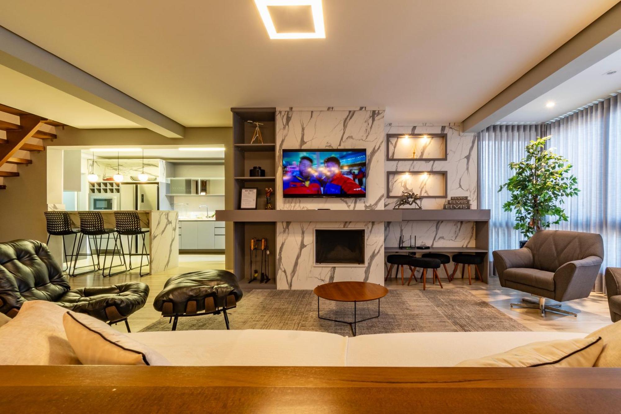 A Apenas 300 Mts Da Rua Coberta, No Exclusivo Via Florida Appartement Gramado Buitenkant foto